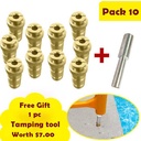 Pool Cover Anchor 10 Pack With Free Tamping Tool