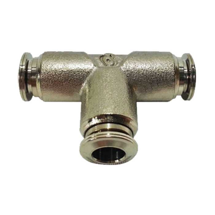 1/4 Coupling Tee - Push Lock