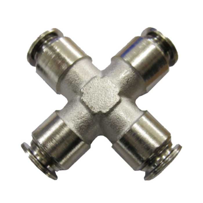 Push to connect Fittings 3/8 Inch Cross 