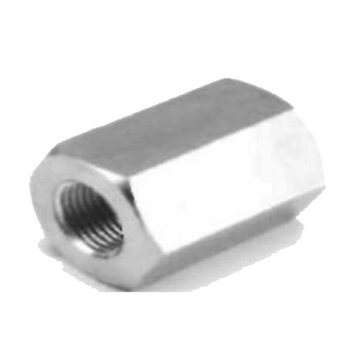 Stainless Steel Hex Coupling - 3/8 Inch x 3/8 Inch