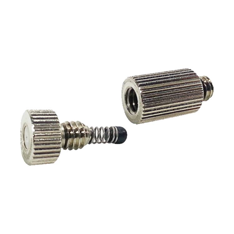 Mist Nozzles Anti-drip 10/24 0.006 Inch - Ultra Low Flow Nickel Plated