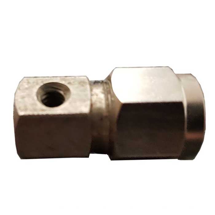 Stainless Steel End Plug - 3/8 Inch - With 10/24 Nozzle Thread