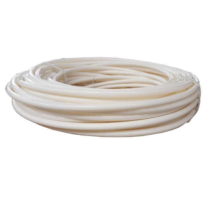 Tubing - High Pressure - 3/8 Inch - White - 100 Ft Roll