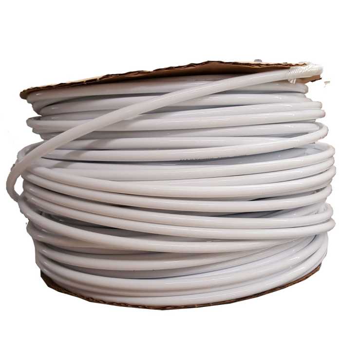 Tubing - High Pressure - 3/8 Inch - White - 500 Ft Roll