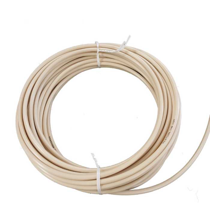 Tubing - Low / Mid Pressure - 3/8 Inch - Beige - 50 Ft Roll