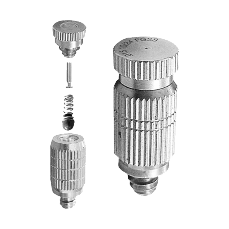 Cleanable Stainless Steel Nozzle 0.020 Inch -Highest flow