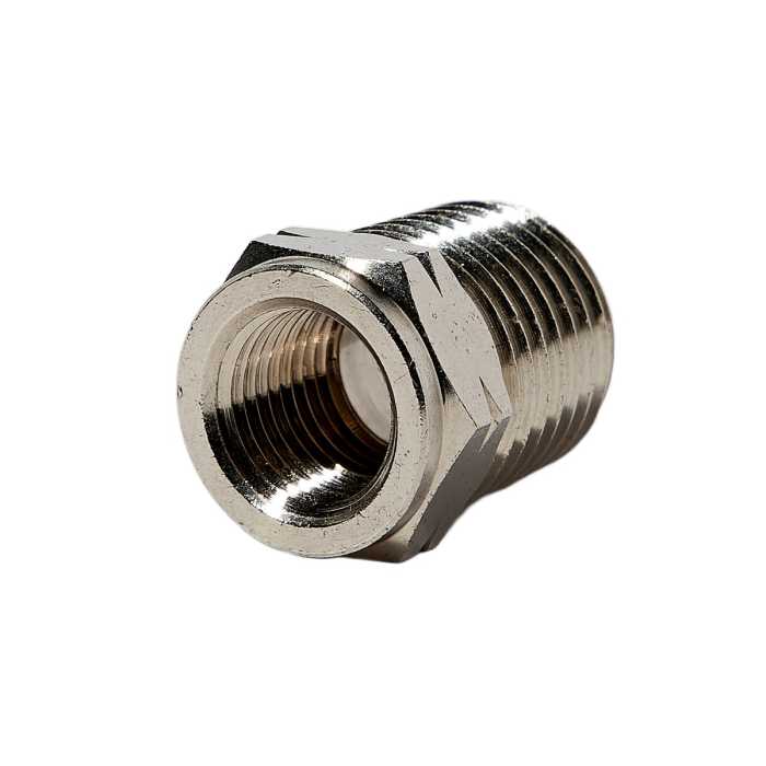 Nozzle Thread Adapter 1/8 Inch M X 1/8 Inch F