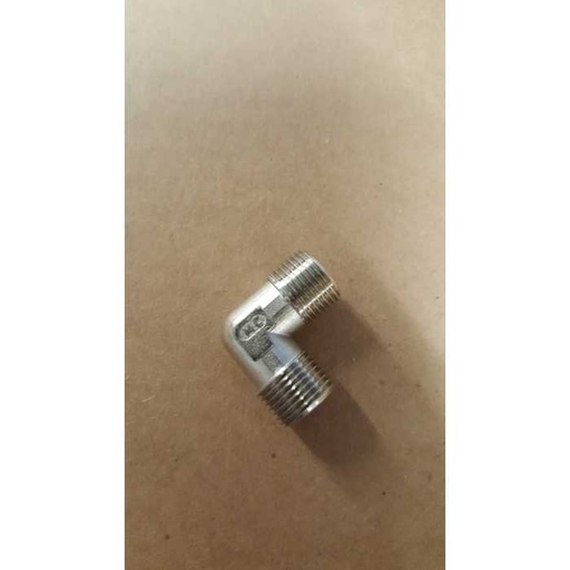 [MC61375] 3/8" Male X 3/8" Male - Threaded Elbow