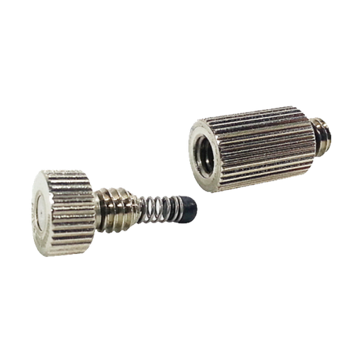 [MC42108] Mist Nozzles Anti-drip 10/24 0.006 Inch - Ultra Low Flow Nickel Plated